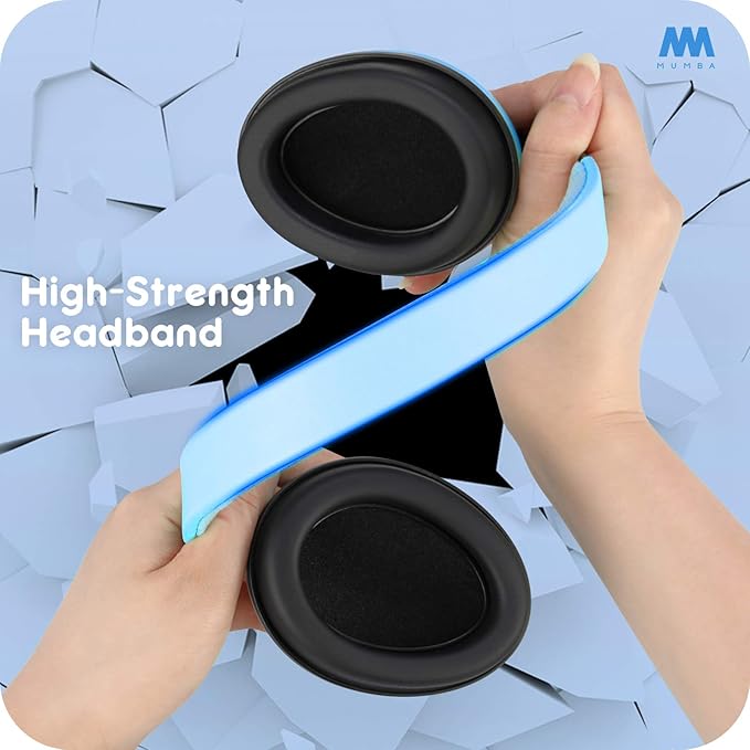 Mumba Baby Ear Protection Noise Cancelling Headphones for Babies and Toddlers Baby Earmuffs - Ages 3-24+ Months