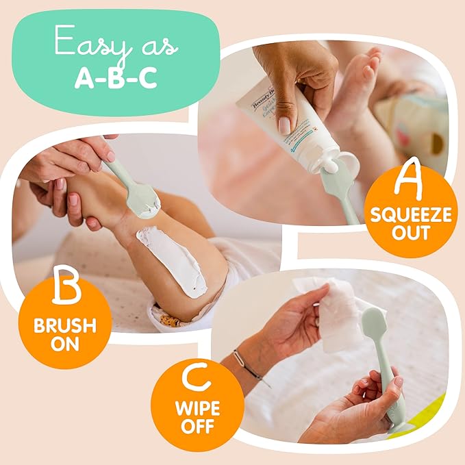 Bumco Diaper Cream Spatula - BPA-Free Diaper Bag Essentials, Soft Butt Spatula Baby, Mom-Invented Butt Paste Spatula, Bumco Diaper Cream Spatula, Flexible Diaper Cream Applicator, Baby Bum Brush