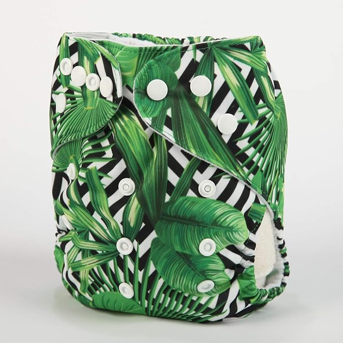 Baby Pocket Diaper Nappy Reusable Washable 8lbs to 36lbs (Musa Basjoo)