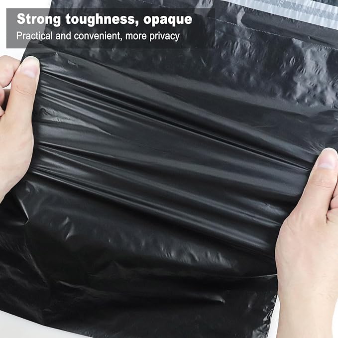 Adult Diaper Disposal Bags, Set of 100 Dirty Diaper Bags Disposable, Self-adhesive Seal, Waterproof and Leak-proof, Discreetly Hide Personal Elderly Diapers, Seal Odor, Black