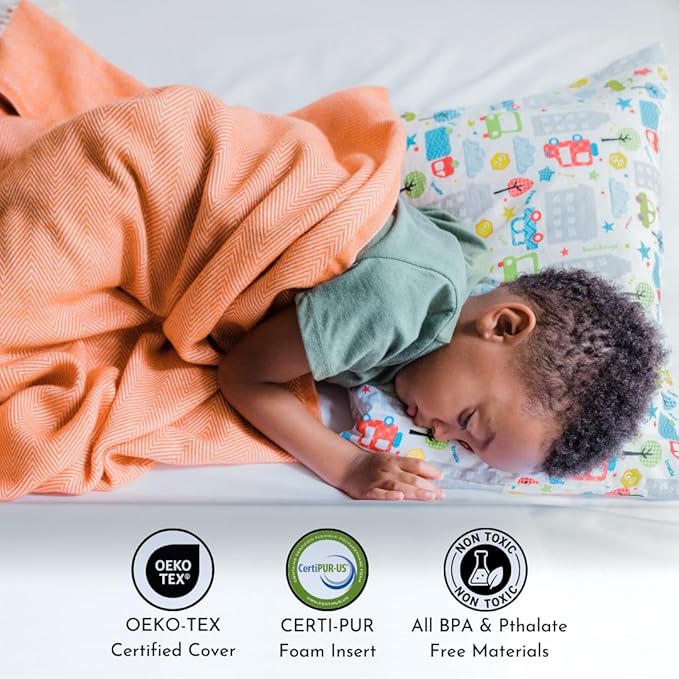 Toddler Bed Bumper Guard – Soft Foam Safety Bed Rail for Toddlers with Non-Slip Cover – Child Sleep Barrier for Twin, Full, Queen & King Mattress – Washable Kids Protection for Home or RV (1 Pack)