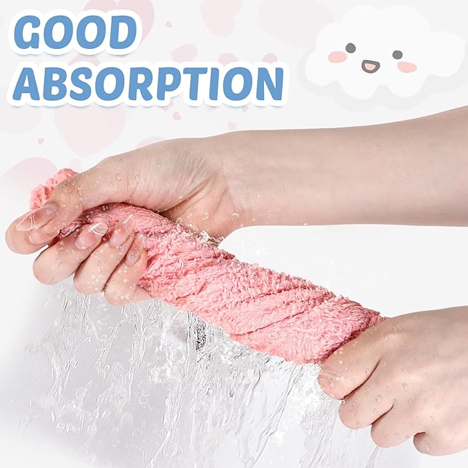 Newwiee 50 Pack Baby Burp Cloths 20''x10'' Absorbent Burping Cloths for Girl Boy Large Baby Rags Towels for Newborn Essential(Colorful)