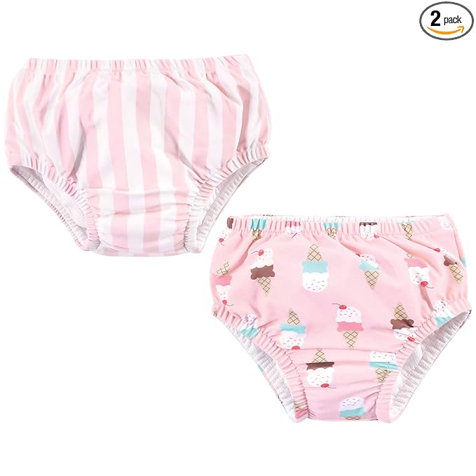 Hudson Baby Unisex Baby Swim Diapers, Ice Cream Cone, 4 Toddler