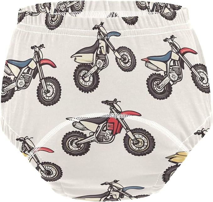 Toddler Potty Training Underwear Cotton Absorbent Soft Baby Girl Boy Potty Training Pant 2T-5T