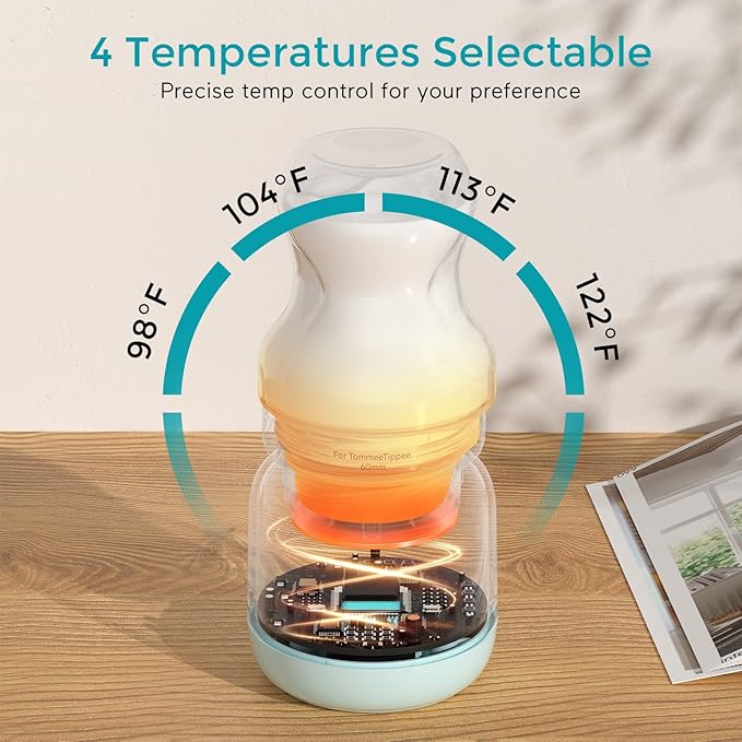 Paruu Bottle Warmer, Mini Portable Bottle Warmer for Outing & Travelling