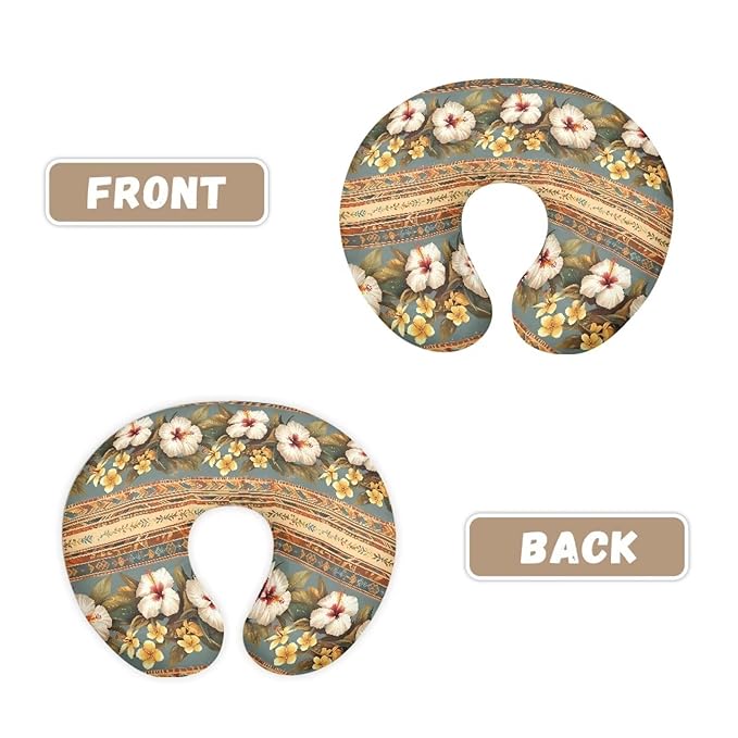 Hibiscus Stretchy Nursing Pillow Covers Soft and Comfortable Fits On Standard Tribe Stripe Southwestern Infant Nursing Pillows for Baby Boy Girl