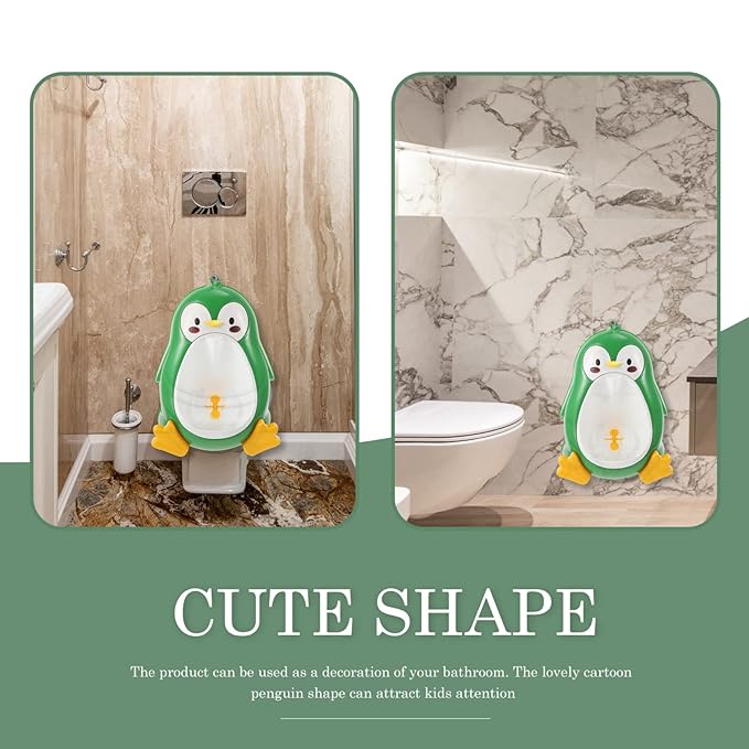 Healifty Portable Toilet Stand Up Potty Training Boys Training Urinal Urinal Toddler Pee Trainer Urinal: Cute Animal Toilet Training Urinal Potty Training Toilet