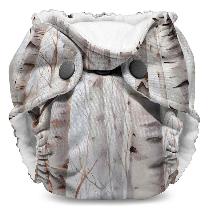 Kanga Care Lil Joey Newborn All in One AIO Cloth Diaper (2pk) Aspenglow 4-12lbs