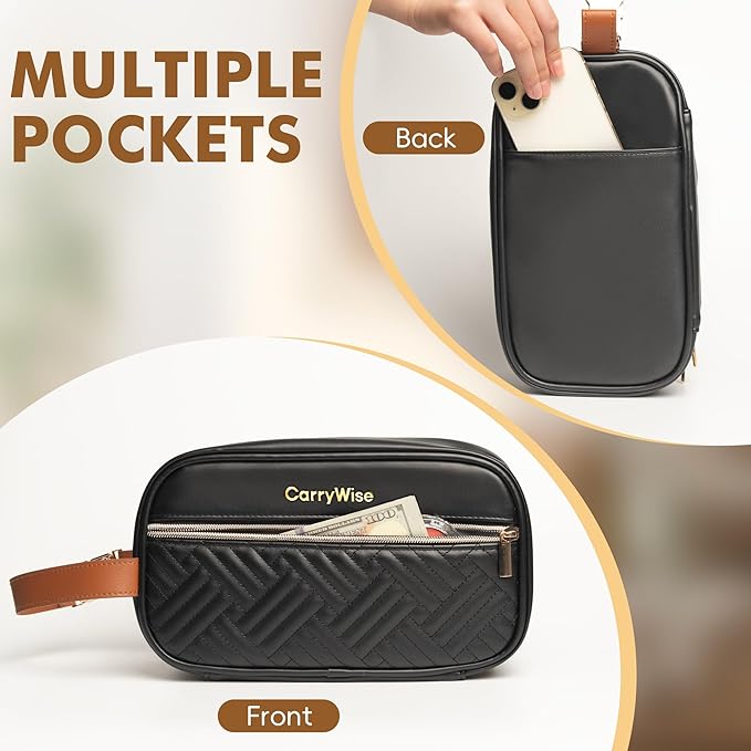 Black Breast Milk Cooler Bag – Large Capacity, Keeps Milk Cold 8+ Hours, Waterproof Insulated Travel Bag with 3 Ice Packs & Buckle Handle for Nursing Moms, Daycare, Travel