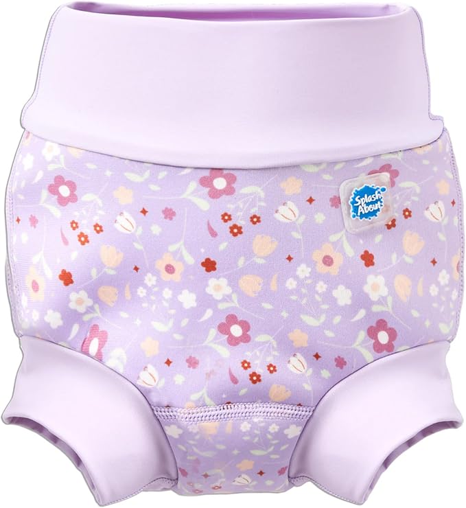 Splash About Happy Nappy Duo, Lilac Spring, 3-6 Months
