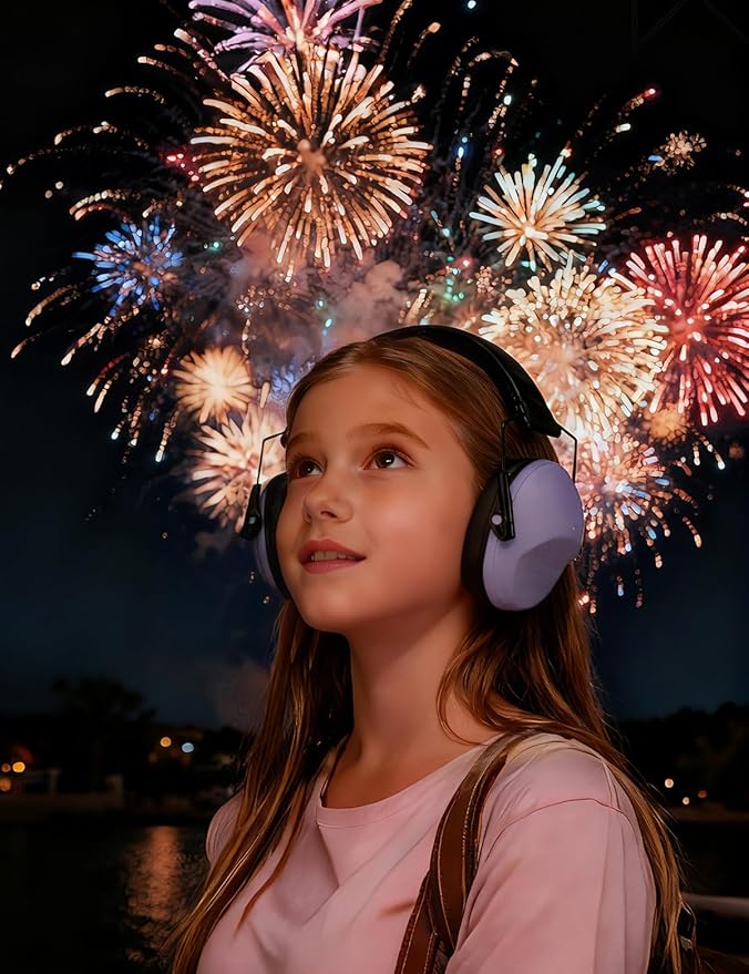 sundee Kids Noise Cancelling Headphones Ear Muffs for Noise Reduction Hearing Protection for Autism Chirldren