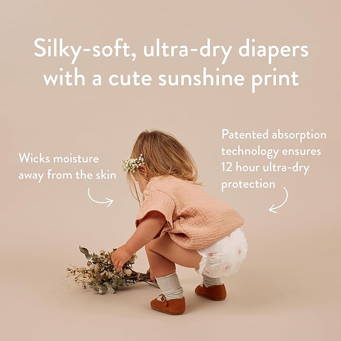 Joonya Baby Diapers, Size 5 XL (26-40 lb) - 1 Bag of 23 - Non Toxic, Eco-Friendly, High Absorbency, Overnight Use, Ultra Slim & Soft - Made in Denmark