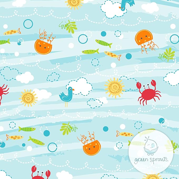 Green Sprouts Snap Reusable Absorbent Baby Swimsuit Diaper