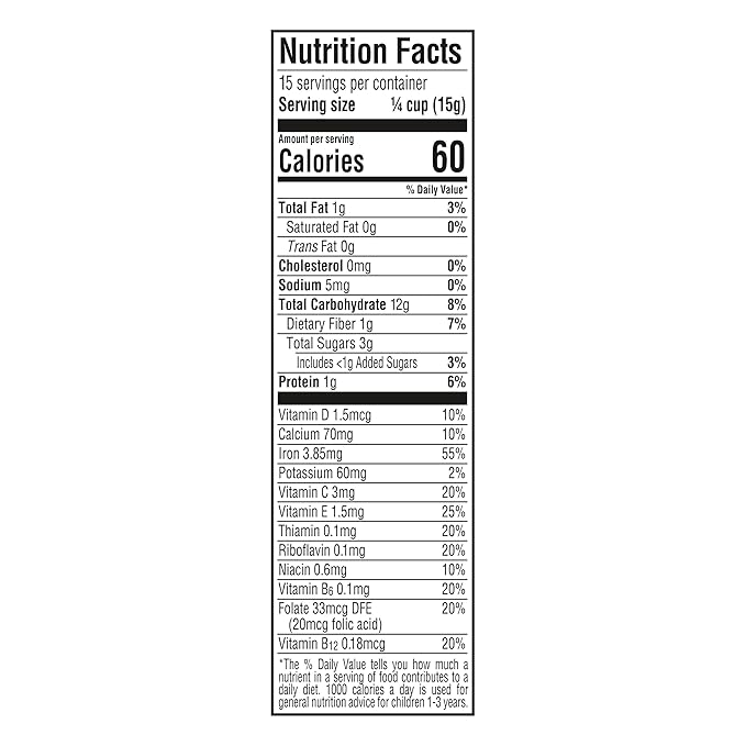 GERBER CEREAL FOR BABY GRAIN AND GROW Hearty Bits MultiGrains Banana Apple Strawberry 5x8oz