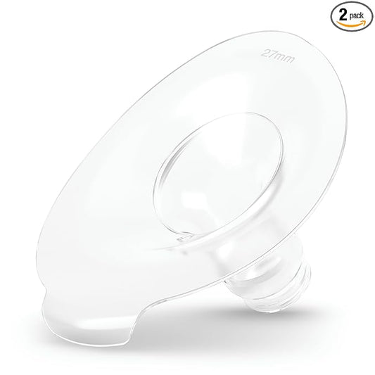 Medela Magic InBra Breast Shields, 2 Count of 27mm Breast Pump Flanges, Made Without BPA