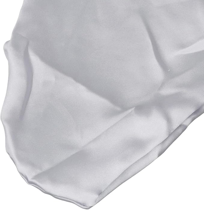 Satin Nursing Pillow Cover,Soft Washable Breathable,Protect for Baby Hair and Skin, Breastfeeding Pillow Slipcover for Feeding (Grey)