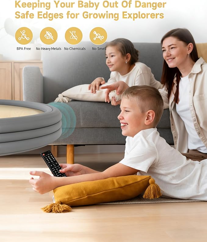7.9''W Extra-Wide Edge Protector, 6.56FT 0.79''Th Baby Proofing Corner Guards, Safety Furniture Bumper, Pre-Taped, Thick Soft Rubber Foam Padding for Fireplace Table Stair Cabinet (Grey)
