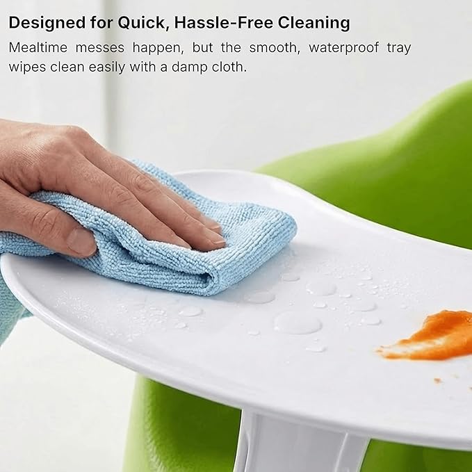 Pail Buddies Baby Booster Seat Tray Attachment – Feeding & Play Tray Compatible with Bumbo Infant Toddler Floor Seat | Easy-Clean Baby Feeding Tray for Infants 3–12 Months