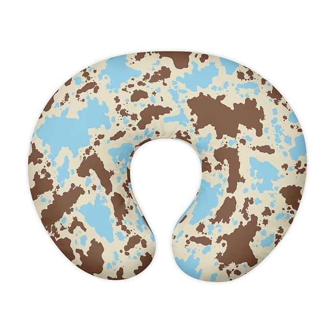 Blue Cow Baby Nursing Pillow Cover for Breastfeeding Moms, Easy to Clean Breathable Neutral Breastfeeding Pillow Cover for Bottle Feeding