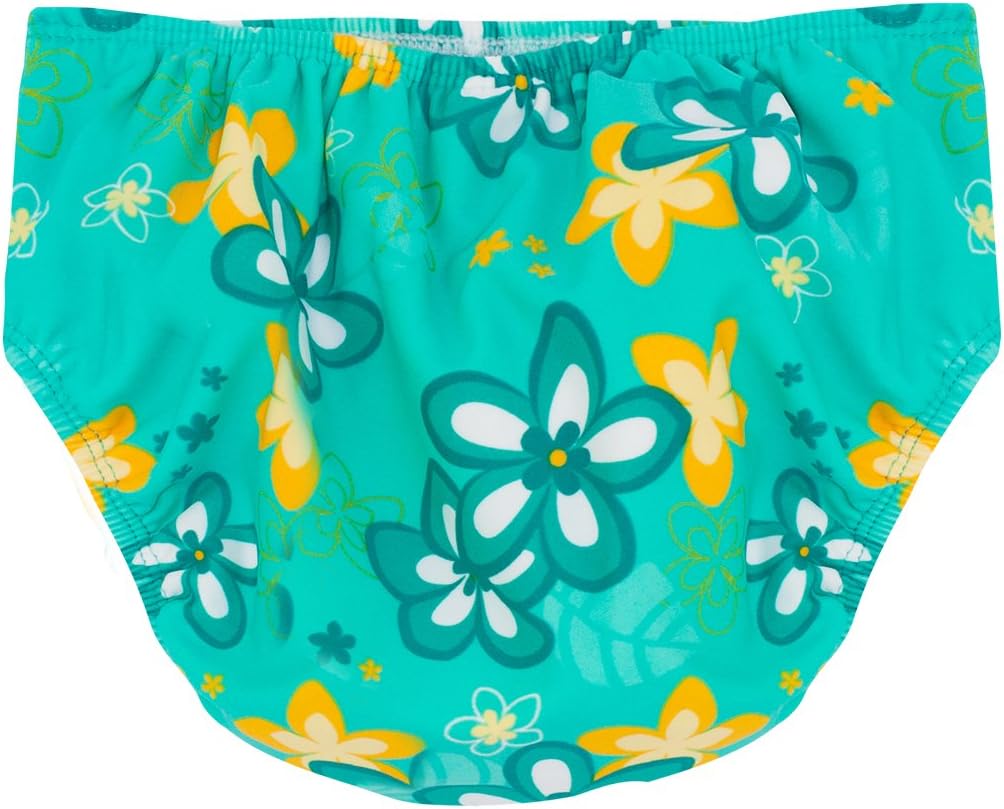Tuga Girls Reusable Swim Diapers, UPF 50+ Sun Protection Swimsuit