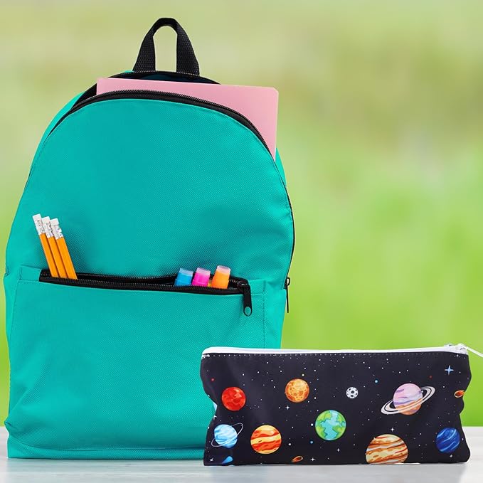 Paterr 4 Pcs Sandwich Bag Reusable Zipper Snack Bags Washable Food Safe Lunch Bags for Kids Students Adults Food (Dinosaur)