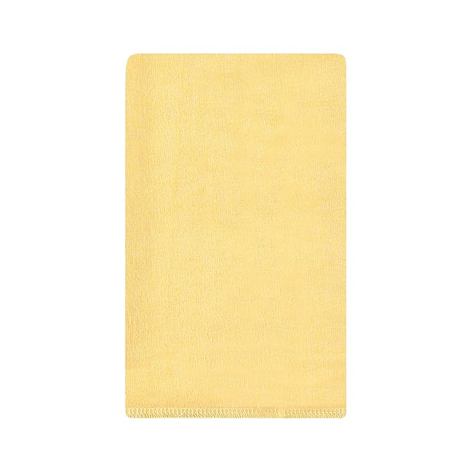 Hudson Baby Unisex Baby Cotton Flannel Burp Cloths, Sunflower, One Size