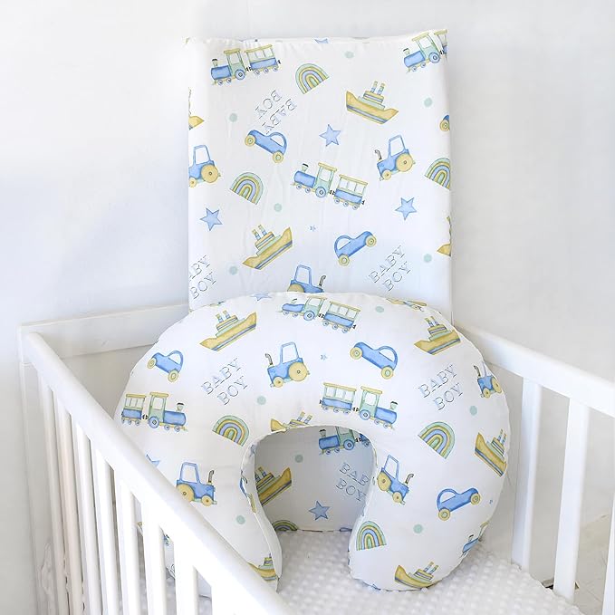 Owlowla Changing Pad Cover,Ultra Soft Cotton Changing Table Covers,Breathable&Durable Nursery Diaper Changing Pad Sheets for Baby Boys Girls(Baby Boy&Dino)