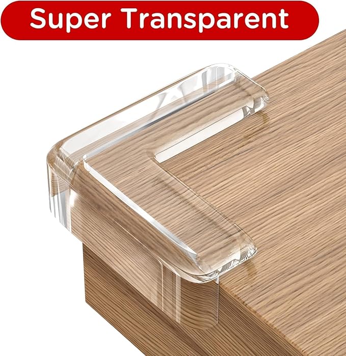 Corner Protector Baby Proofing,32.8(10M) Clear Corner Protectors,Furniture Corner Guard & Edge Safety Bumpers, Soft Edge Protector with Upgraded Pre-Taped Strong Adhesive for Furniture&Sharp Corners