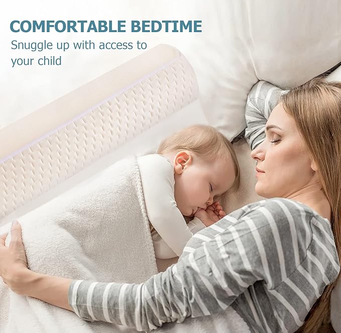 UBBCARE Bed Rail for Toddlers, Bed Bumper for Toddlers, Toddler Bed Bumper with Washable Cover, Rails Guard for Baby, and Seniors, Fit for Twin, Full, Queen Size Beds