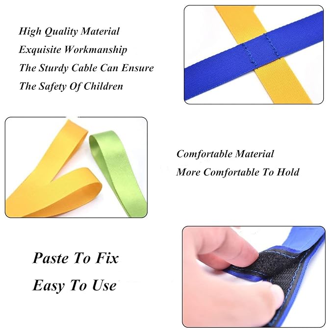 Children Safety Walking Rope, 14 People Perfect Lightweight Safety Walking Rope Comfortable for Daycare School