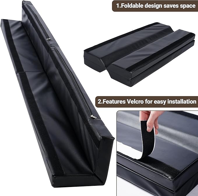 6ft Wall Corner Guards and Edge Protector Heavy Duty Protective Safety Padding Waterproof 2 Sides Corner Pad 2" Thick High-Density Protective Pads Durable Wall Corner Pads for Playroom