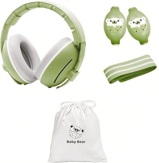 BOENFU Baby Ear Muffs Noise Protection Noise Cancelling Headphones with Adjustable Headband, Ear Protection for Babies