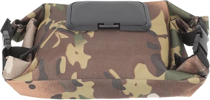 Camping Tissue Box Canvas Holder for Outdoor Use Portable Wet Wipe Storage Bag Wear-Resistant Napkin Container for Picnic and Hiking Lightweight and Tissue Case