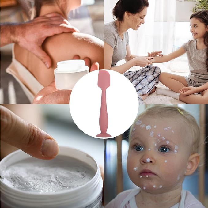 Butt Applicator – Diaper Cream Spatula, Soft Silicone Tool, Nappy Rash Brush, Gentle Convenient Durable | Bottom Paste, Perfect for Care Diaper Changing Home Travel Bath Use