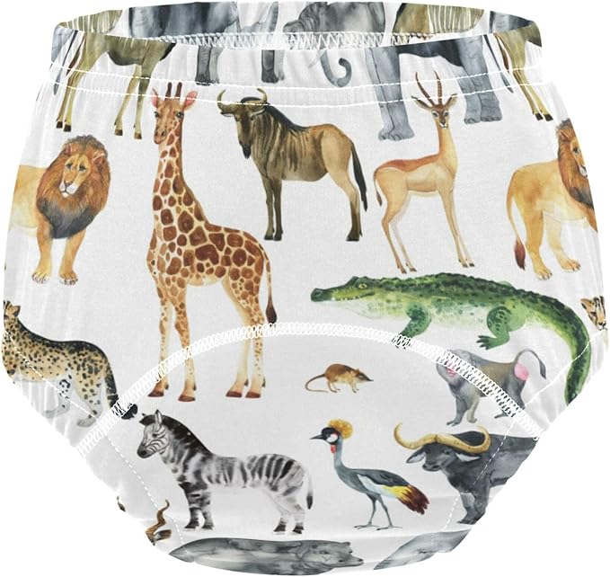 Toddler Potty Training Underwear Cotton Absorbent Soft Baby Girl Boy Potty Training Pant 2t-5t