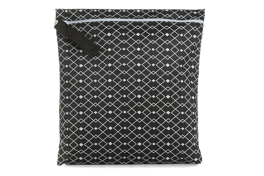 Buttons Cloth Diapers Waterproof Washable Reusable Zippered Laundry Wet Bag (Medium, Phoenix)