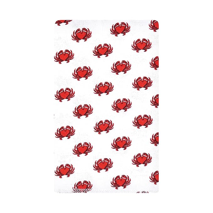 Hudson Baby Unisex Baby Flannel Burp Cloth 10pk, Lighthouse, One Size