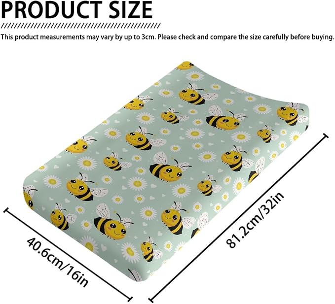 Changing Pad Covers for Boys Girls Carddle Sheet Set for Baby Boys Girls Breathable & Washable Cover
