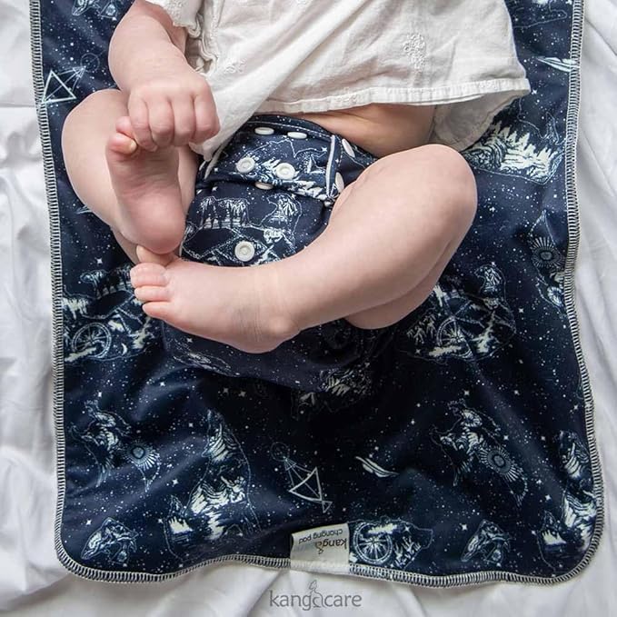 Kanga Care Reusable Absorbent & Waterproof Changing Pad 24" x 15" - Shine Bright