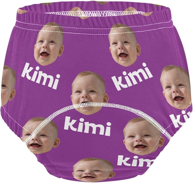 Joko Ivery 1 Purple Custom Potty Training Pants Traning Potty Panty Cotton for Boys Girls Toddlers 4T 3Pcs