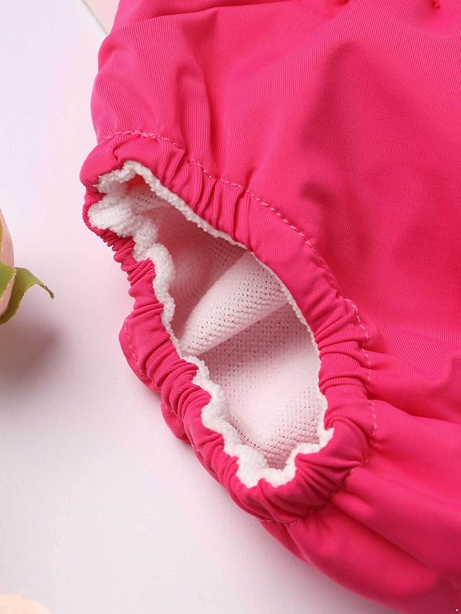 Baby Boys Girls Reusable Swim Diaper Washable Adjustable Bloomers Swimsuit Swimming Apparel