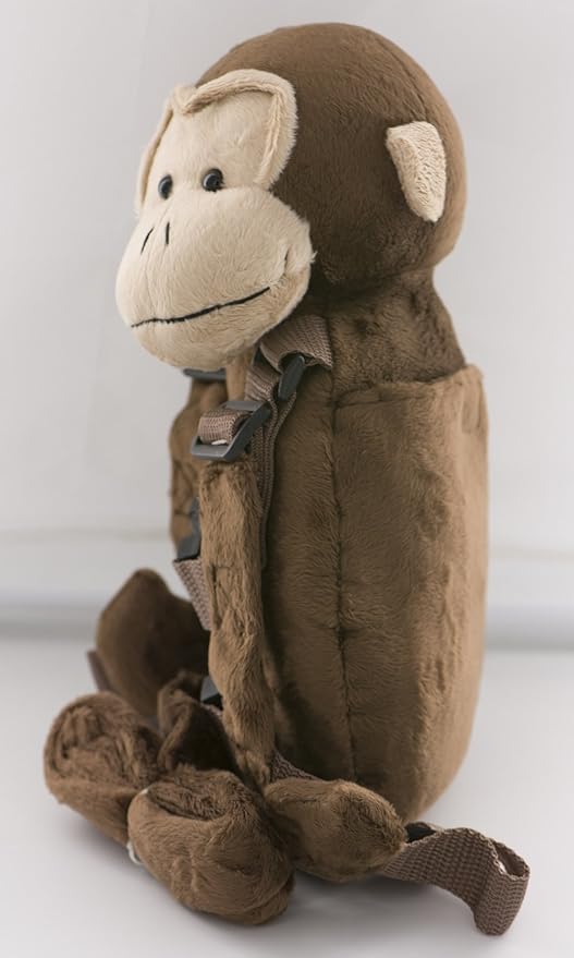 2 in 1 Orangutan Toddler Backpack Harness with Safety Leash for Children’s Walking