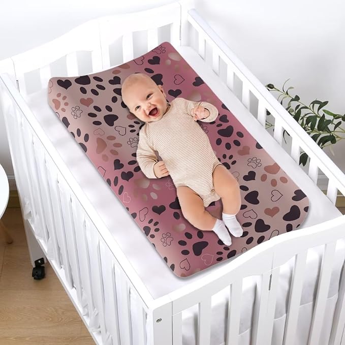 Changing Pad Covers for Boys Girls Carddle Sheet Set for Baby Boys Girls Breathable & Washable Cover