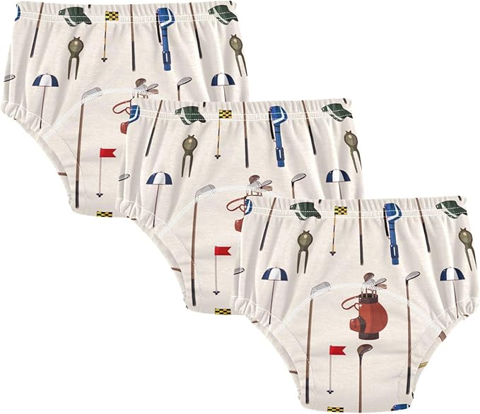 Toddler Potty Training Underwear Cotton Absorbent Soft Baby Girl Boy Potty Training Pant 2t-5t