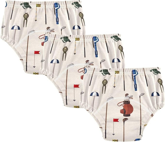 Toddler Potty Training Underwear Cotton Absorbent Soft Baby Girl Boy Potty Training Pant 2t-5t