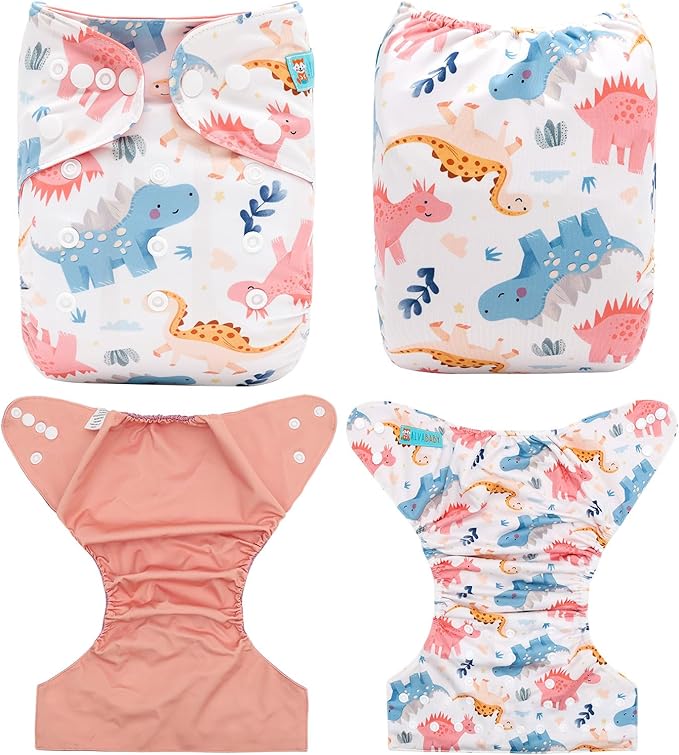 ALVABABY Baby Cloth Diaper Cover, Swim Diaper,Nappy Shell Baby Girls and Boys