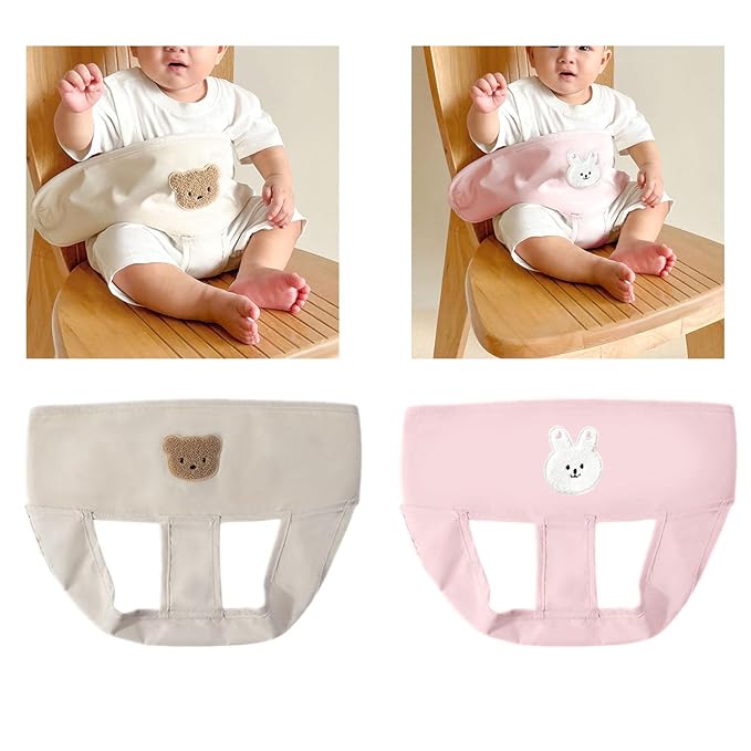 Baby Seat Strap Portable Feeding Chair Harness Belt for Travel/Home/Restaurants Ensuring Your Child