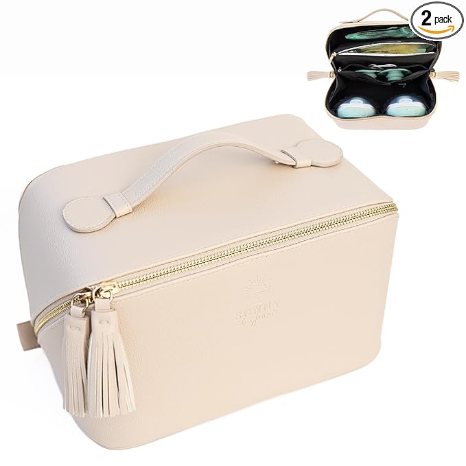 Sonny & Sloane Wearable Breast Pump Bag with Removable Cooler – Clearance Price – Compatible with Wearable Breast Pumps, Portable Pumping Bag with Room for Accessories