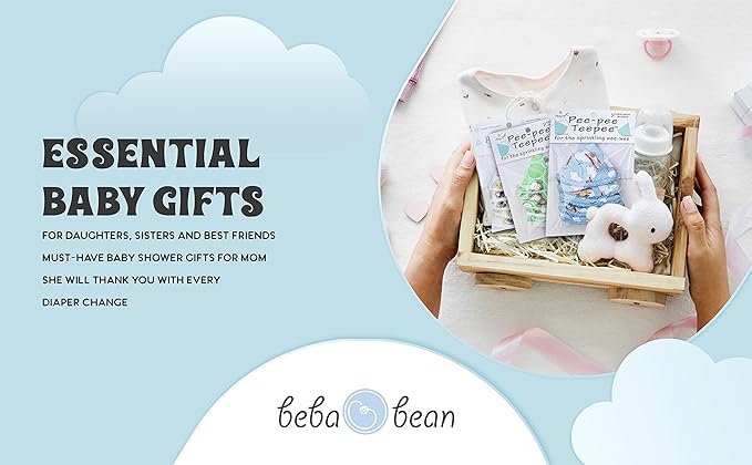 Washable Cotton Pee-Pee Teepees that Shield Baby Boys Pee During Diaper Changes. Makes a Great add-on Gift for a Baby Shower Thanks to its Fun, Gift-Ready Store Packaging. 5 Pack. Rubber Duck