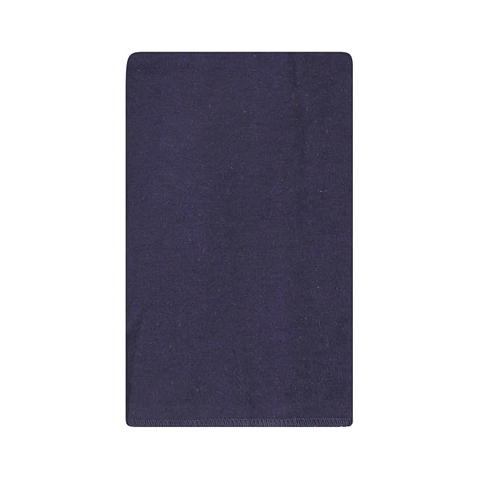 Hudson Baby Unisex Baby Cotton Flannel Burp Cloths, Blush Navy Floral 10-Pack, One Size